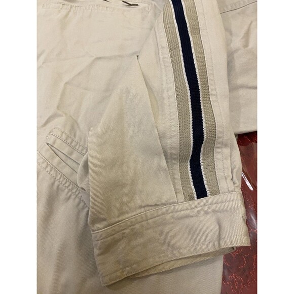 North Bay B.BM Sportswear Cotton Beige Jacket Coat Mens Size L Vintage - Picture 16 of 16